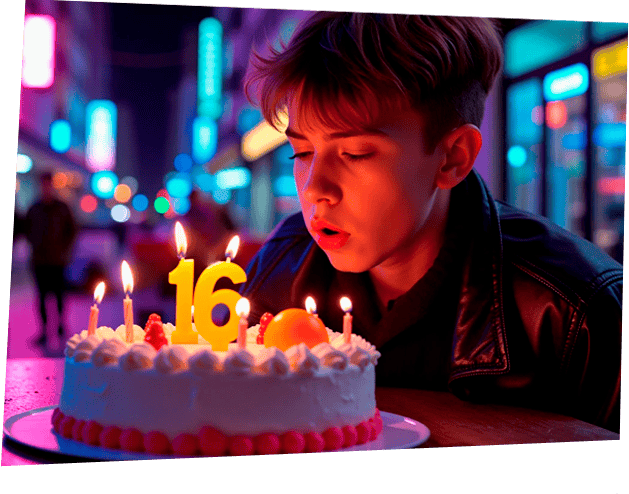 День рождения подростка